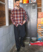 MR.OLIVE/RINSE WASH 12oz CRUNCH DEINIM / 5 POCKET WIDE JEANS ミスターオリーブ/リンスウォッシュ12ozクランチデニム/5ポケットワイドジーンズ